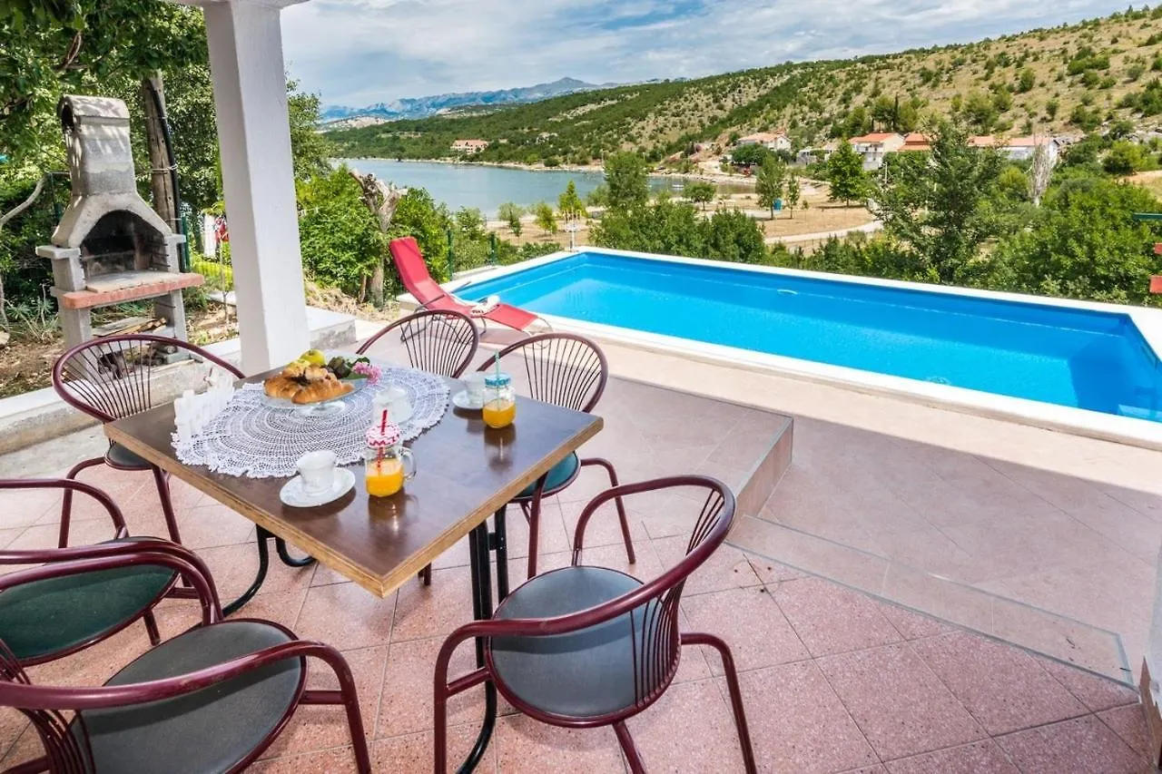 Seaside Family Friendly House With A Swimming Pool Krusevo, Novigrad - 21963 Villa Basic Holiday home